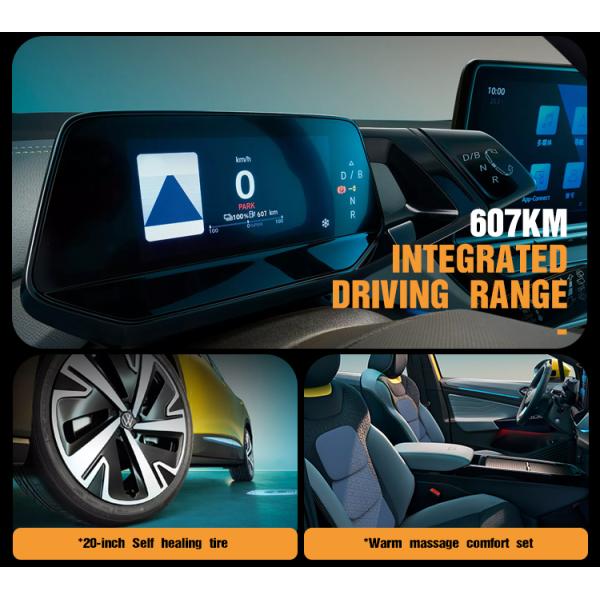 2023 2024 Volkswagen Id4 Compact SUV 5 Door 5 Seat Single-speed Transmission For Electric Vehicles Chinese Ev Car