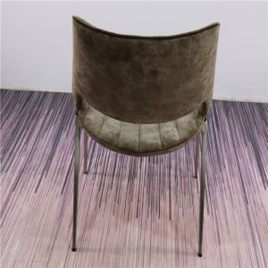 Quality 46cm Kitchen Dining Chairs With Stainless Steel Legs wholesale