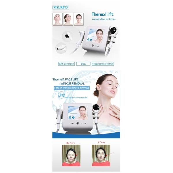 2021 home used beauty equipment thermal body&face lifting machine RF03 for skin tightening winkle remove