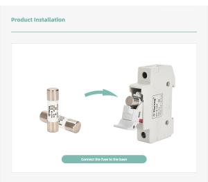 Quality PV Fuse Holder AC 3A 500V Match 10*38mm wholesale