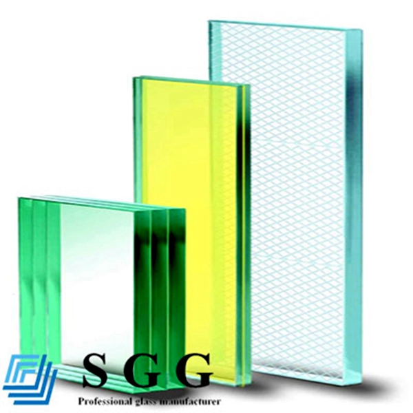 Top quality 12mm laminated toughened low-e glass