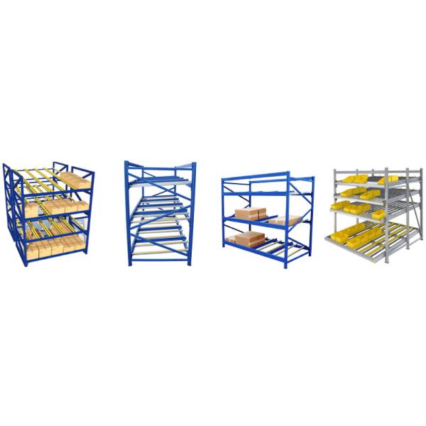 B28 Carton Flow Rack Picking Racking Gravity Flow Roller Racking Warehouse Storage Rack