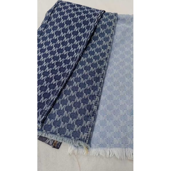 Beautiful pattern Heavy weight Dark blue with full width 180cm /10x7 Denim fabric for jeans