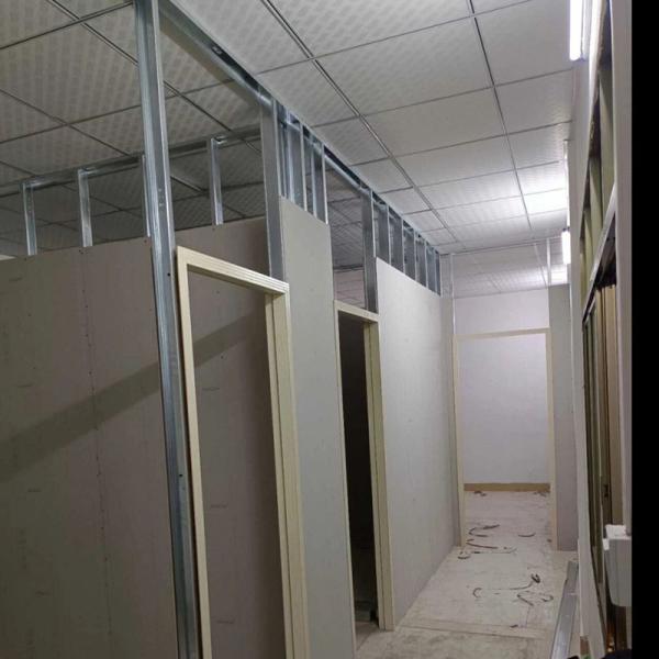 6.5/9.5/12.5/15mm Thickness Moisture Proof Gypsum Board / Square Edge Plasterboard