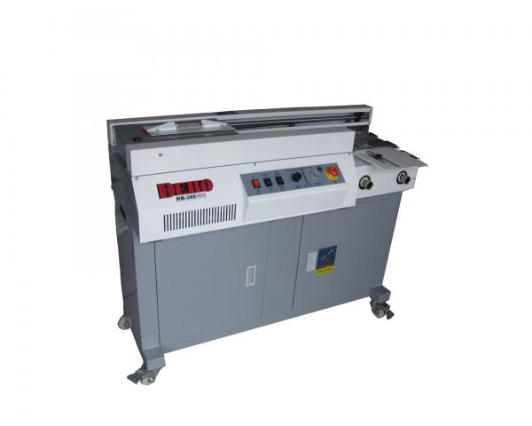 Cheap High Speed Hardcover Wireless Glue Binding Machine With Side Glue A4 320mm for sale