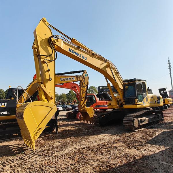 PC400-8 Komatsu Used Equipment 40Ton Excavator Digging Komatsu 400 Excavator
