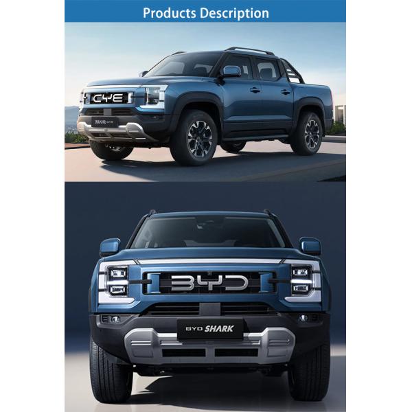 Gear Wheel Drivetrain BYD Shark Pickup Truck Electric EV Car 5-door 5-seat design