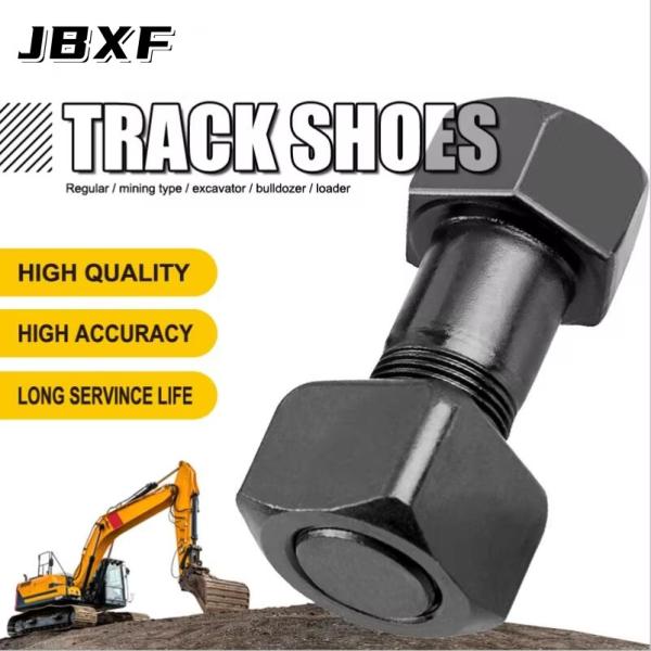 Excavator Parts PC200-3 Bolt And Nut 01010-51640 Plow Bolt For Roller And Excavator Track