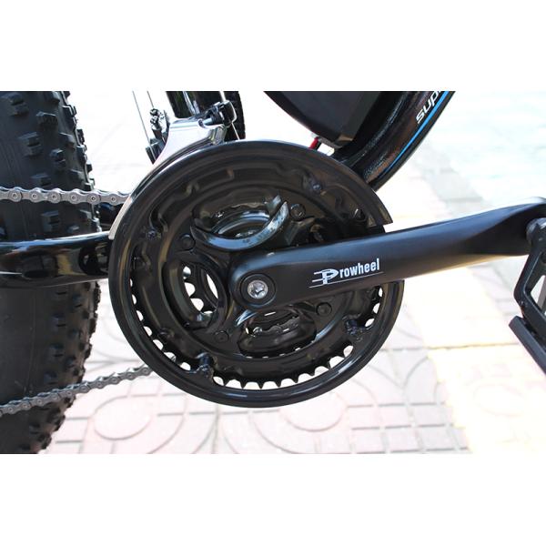 Aluminum Alloy Electric Fat Bike Snow Resistance 26 Inch Multi Color Optional