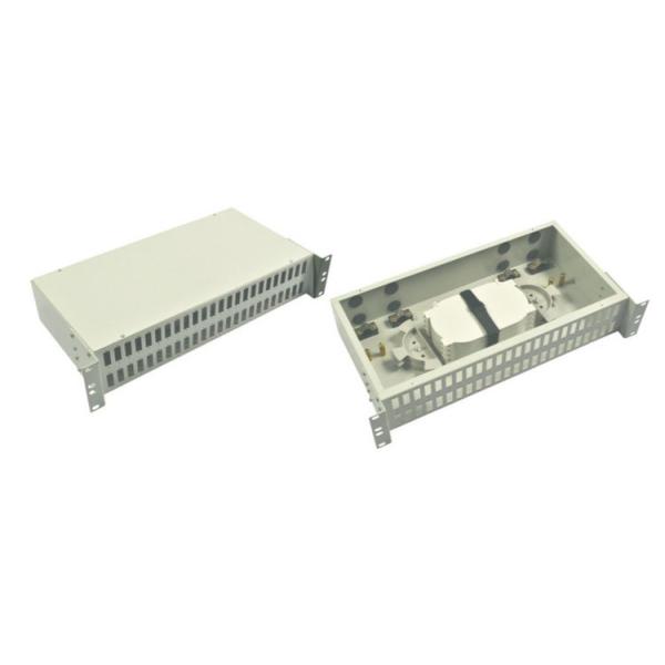 FTTH Fiber Optic Terminal Box , Drawer Type Rack Mounted Optical Distribution Panel