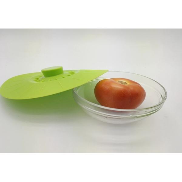 Silicone Suction Lids Food Cover BPA Free 4",6",8",10",12"for Cups Dishes Pan