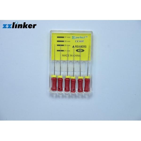 Professional Dental Endo Files stainless Steel , Reamer Endodontic Hand Instruments