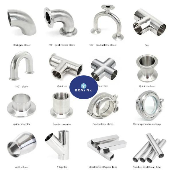 Equal Sanitary 304 Stainless Steel Pipe Fittings Concentric Reducer Tri Clamped