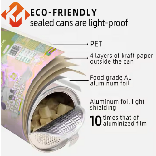 Custom printed logo high quality round cardboard cylinder gift scarf socks T-shirt towel wrapping paper tube clothing