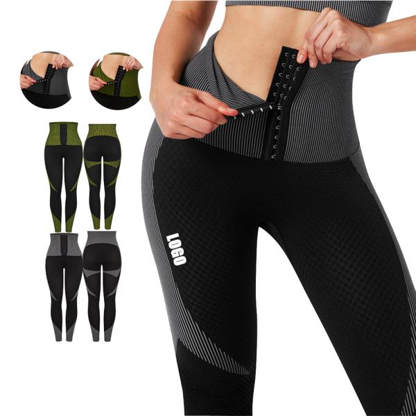 High Waist Sport Yoga Wear Leggings for Women Digital Print and Customized Logo Printing