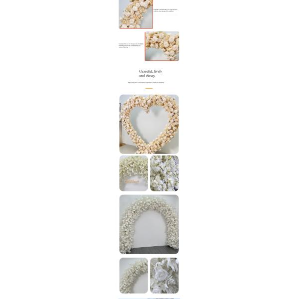 Artificial Silk Flowers for Events Decoration at Hotel Home Mother's Day Celebration