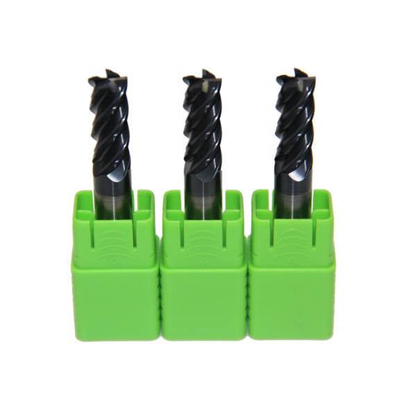 E600 4 Flutes KTC Tungsten Carbide High Performance Corner Radius End Mills