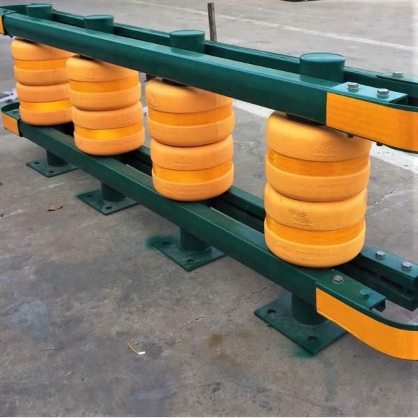 Stainless Steel Hot Dipped Galvanized Road Safety Roller Barrier at Affordable Prices