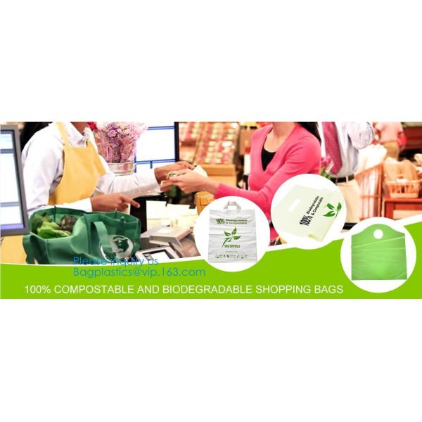 Home Used Compostable Customized Printed Biodegradable Dog Poop Bags, PLA Dog Poop Waste Trash Bag, Premium Quality Comp