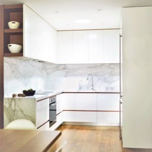 New Professional Designs Custom Made Modern Kitchen Cabinets White Melamine