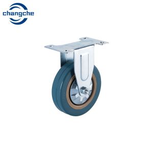 Zinc Plated Steel Industrial Caster Wheels 4 - 6 Inch Diameter