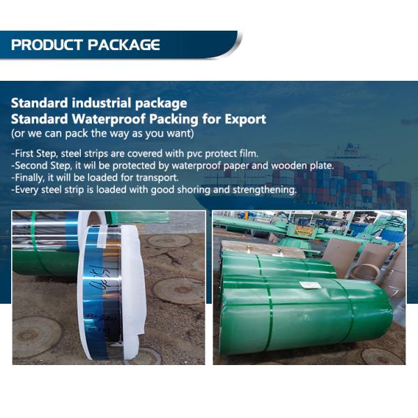 316 430 Stainless Steel Strip Mirror Polished 1000mm-6000mm Width