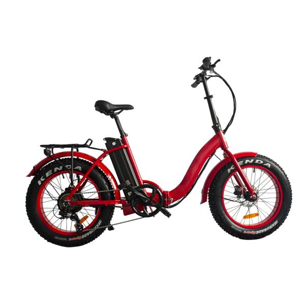10ah 36v 20 Inch Electric Folding Bike 500 Watt Small Foldable Ebike