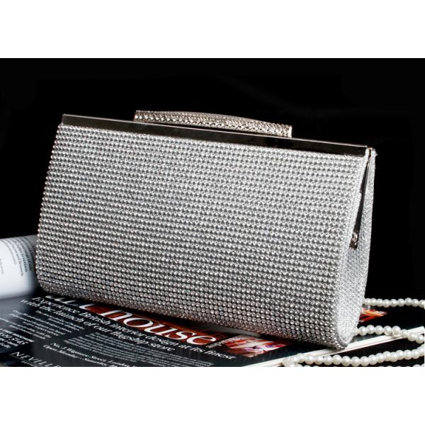 2019 new diamond-encrusted bag rhinestone lady clutch bride wedding banquet dinner party bag handbag for women