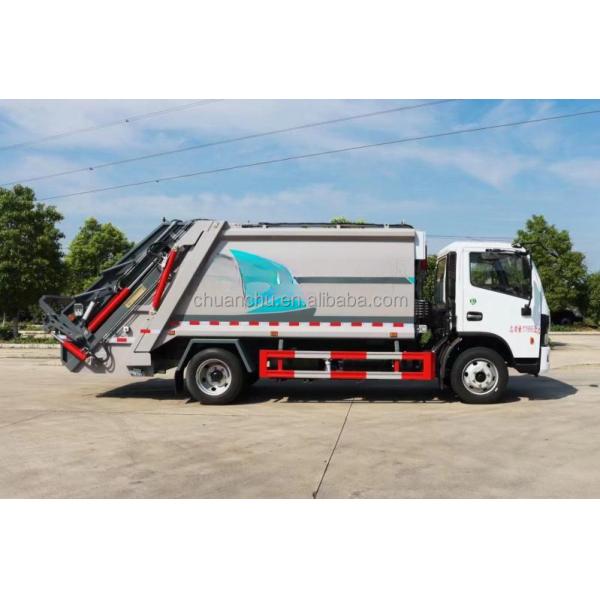 Garbage Collection and Transportation Compression Double-hanging Bucket Dump Garbage Truck with Custom's Requirement
