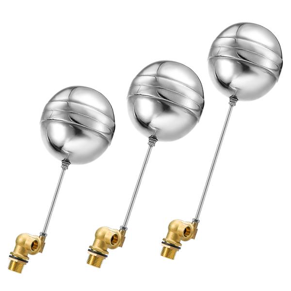 Standard Adjustable Water Float Valve , Stainless Steel Floating Ball Valve