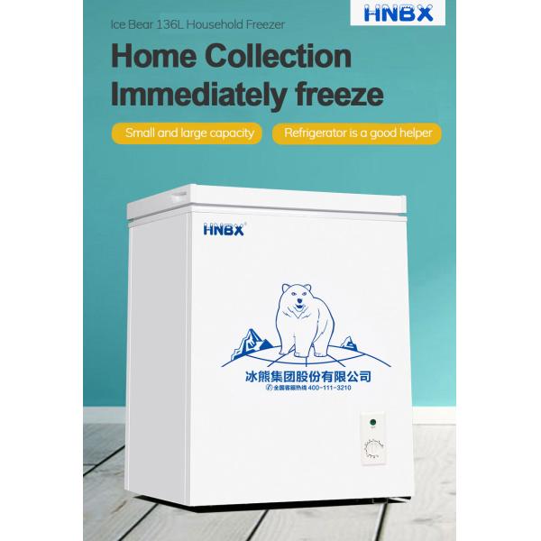 4.8 Cu Ft 136L Commercial Mini Fridges , Top Opening Temperature Cabinet