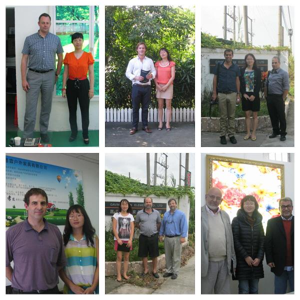 Leisure Plastic Wood Bench , Recycled Garden Bench With Two Dividers