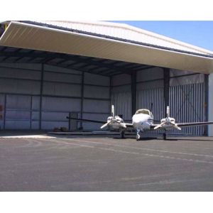 Steel Structure Aircraft Hangar with H Beam Frame