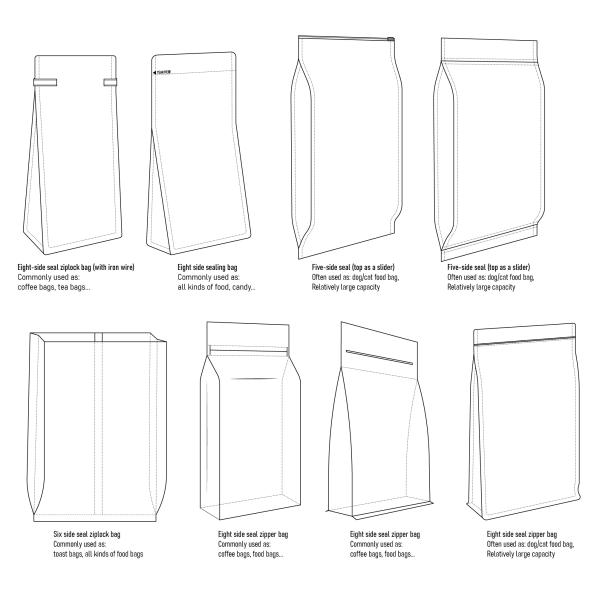 Custom Printed Mini Custom Mylar Bag Cute Window Clear Holographic Die Cut Pouch