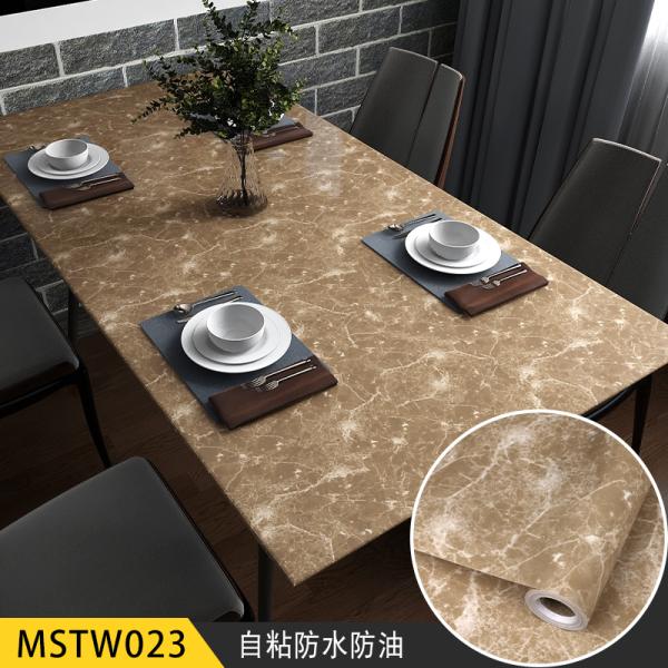 Wallpapers Marble PVC Film Kitchen Cabinet Wallpaper Waterproof Self Adhesive Wall Coating for Counter Top Marble