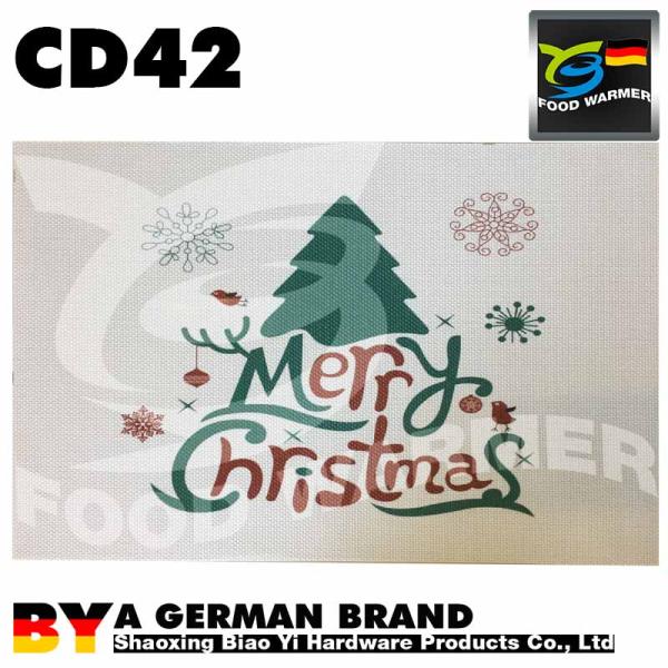 Stylish Table Plate Mat , Woven Vinyl Placemats Easy Storage Eco Friendly For Hotel