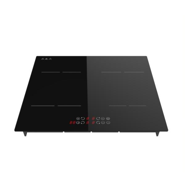 Four Burner Electric Induction Hobs Stove 7000W anti Smoke Auto Shut Off function