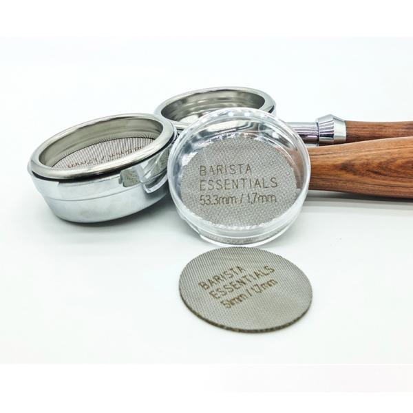 Customized Size Stainless Steel Coffee Filter 58mm Size Mesh Surface Tea Stocked Milk