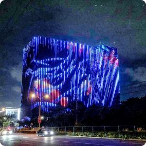 Quality Customized Led Pixel Point Light RGB Control High Bright for Building Project wholesale