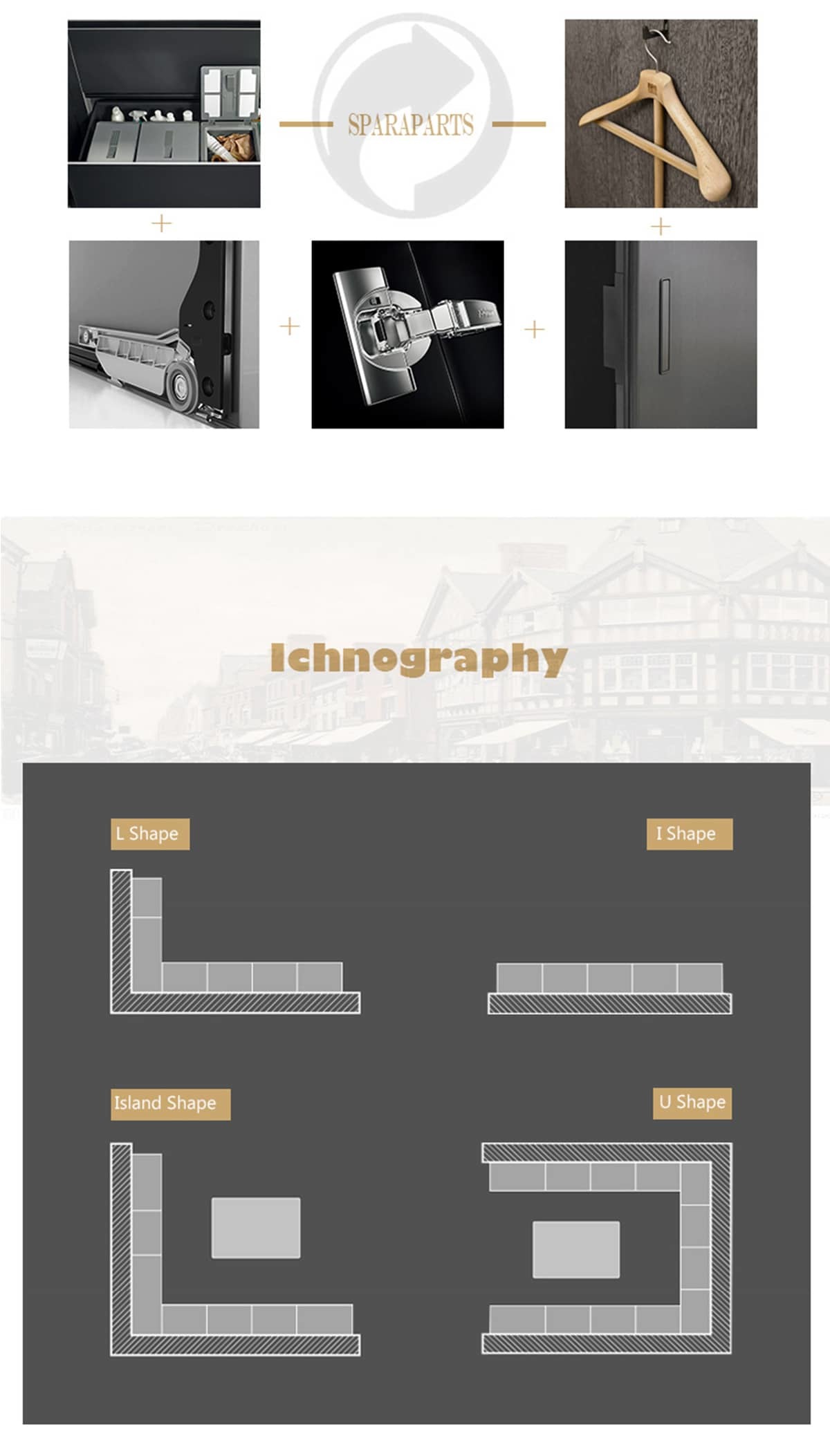 Gray Gold Stainless Steel Wardrobe Cabinet SS Almirah Glass Doors For Clothes