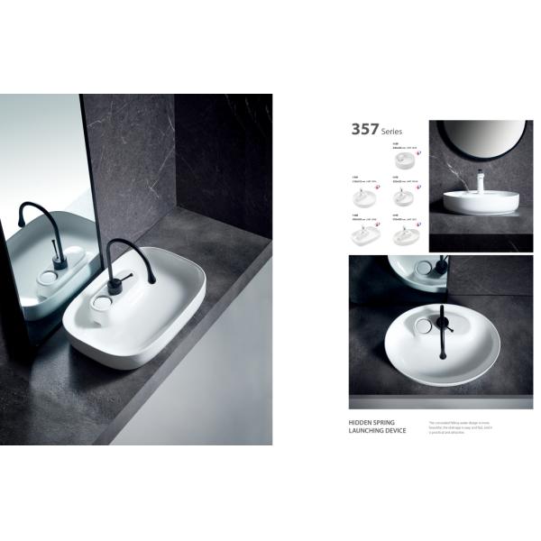 Crystal Glass Transparent Wash Basin Countertop Art Hotel Bathroom