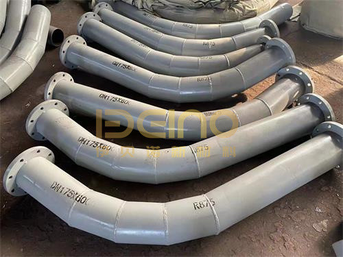 Industrial Wear Resistant Ceramic Pipe Bending Alumina Ceramic Lined Pipe