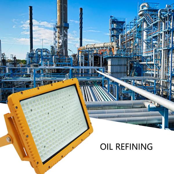6500lm - 31200lm LED Explosion Proof Lighting High Bay IP65 For Oil Refining Plant