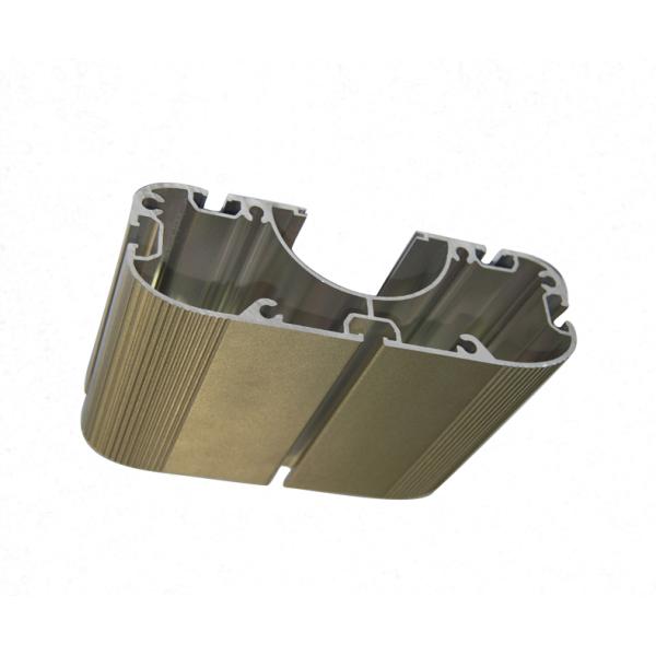 Multifunctional Extrusion Aluminium Profiles Louver And Heat Sink Use