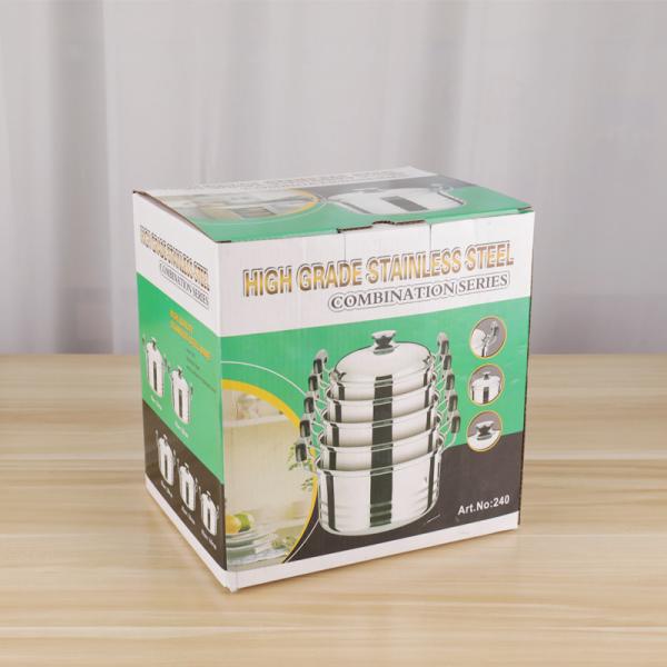 Allnice Quality Cookware Set Cooking Pot Sets 410 Stainless Steel Pots