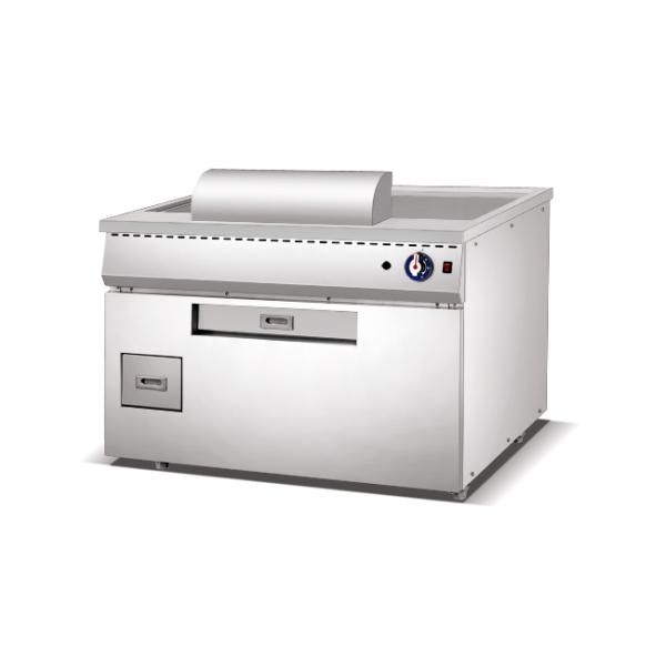 Gas Japanese Teppanyaki Stainless Steel Cooking Equipment Meet Griddle Vertical Grill For Hotel