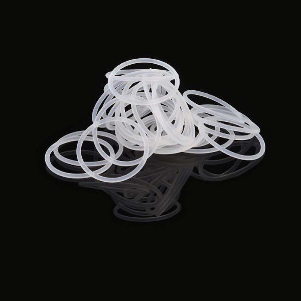 White Silicone O Rings Seal Gasket Washer For Automotive Industry Spare Parts