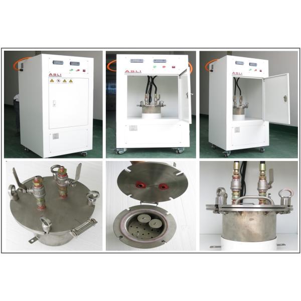 500 Degrees C High Temperature Nitrogen Test Oven For Fluoropolymers Test With 3 Inlet Port Holes