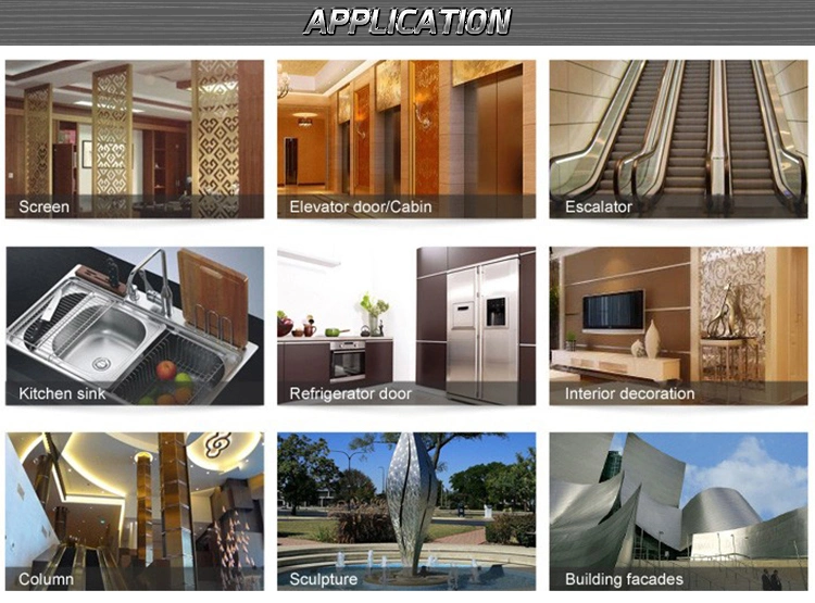 0.3mm 1mm 3mm 430 Stainless Steel Plate AISI 2B BA 321 201 316 316L 304L 304 4x8