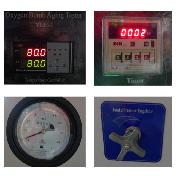 IEC60811-1-2 Cable Rubber Insulation Materials 4000cm3 Air Bomb Oxygen Aging Tester